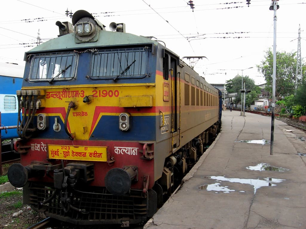 Deccan Queen locomotive Mumbai to Pune one of the oldest running trains in India since 1930