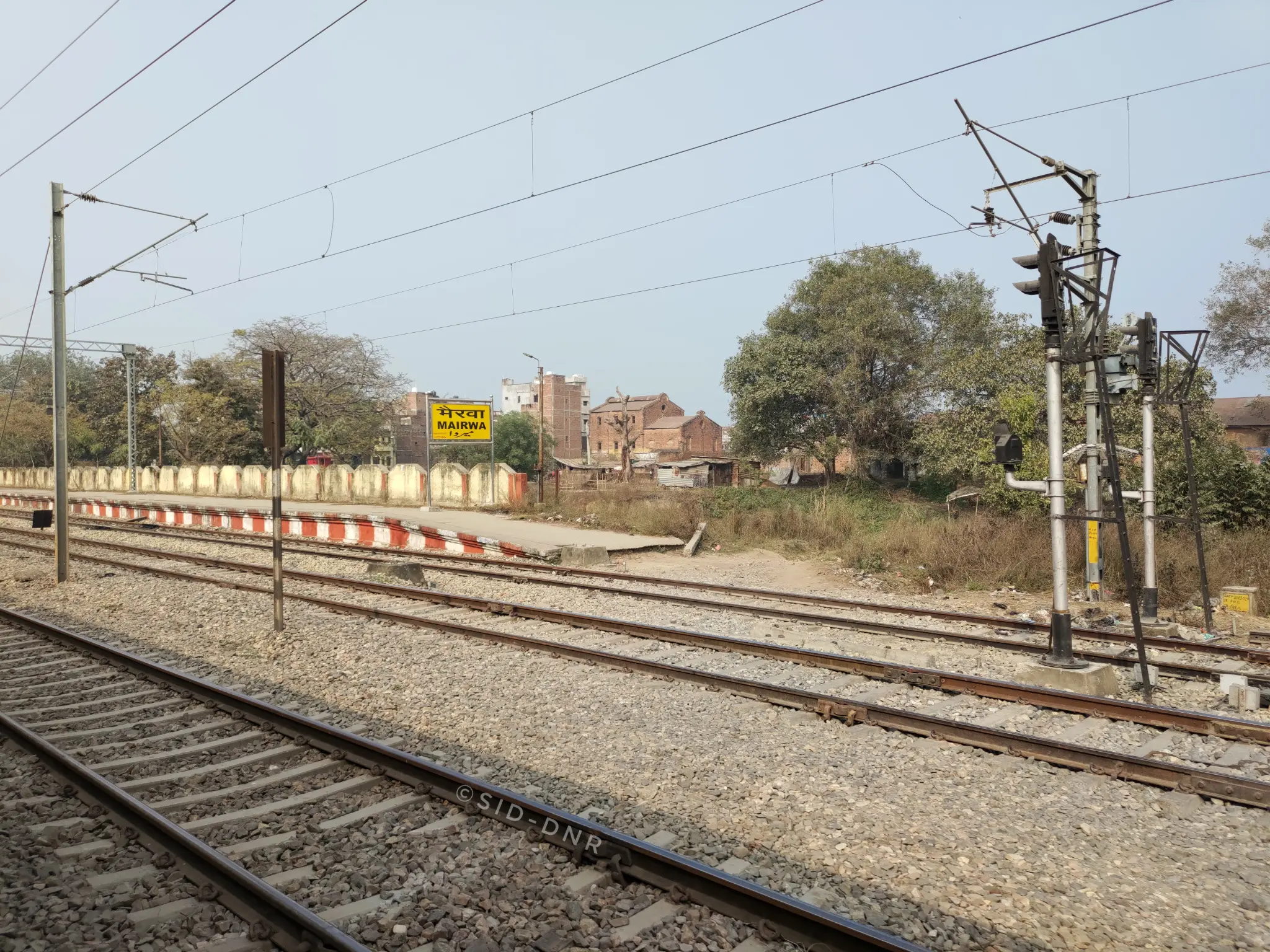 Mairwa Railway Station View 2